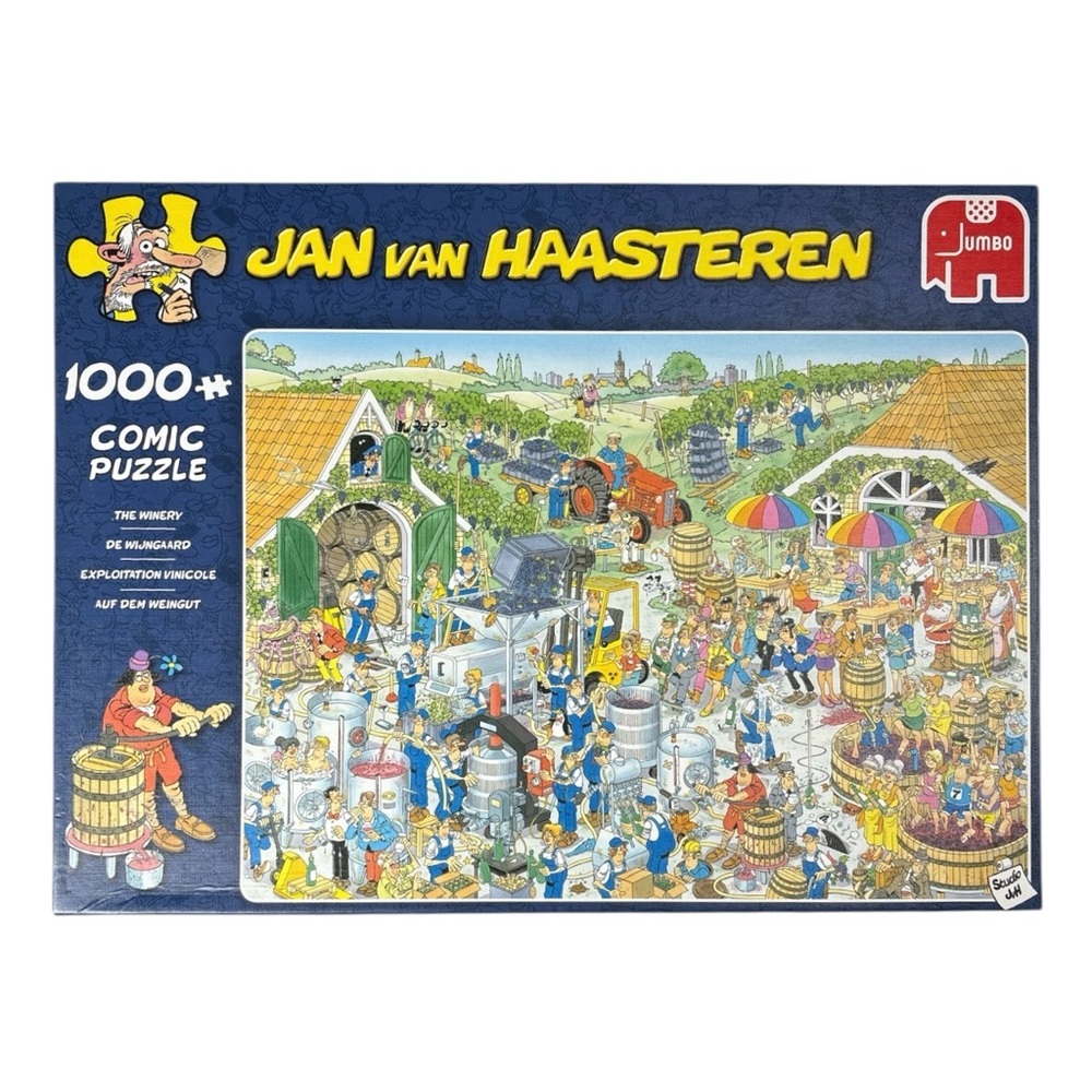 Jumbo Jan Van Haasteren 19095 The Winery 1000 Piece Jigsaw Puzzle 2019 MissingPc